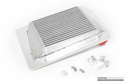 cp-e DeltaCore Top Mount Intercooler SILVER | TITAN FINISH