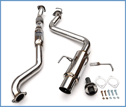 Invidia N1 Cat Back Exhaust Single Stainless Tip Subaru WRX 2011