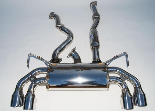 Invidia Q300 Cat Back Exhaust Hatchback Subaru STI 08-12