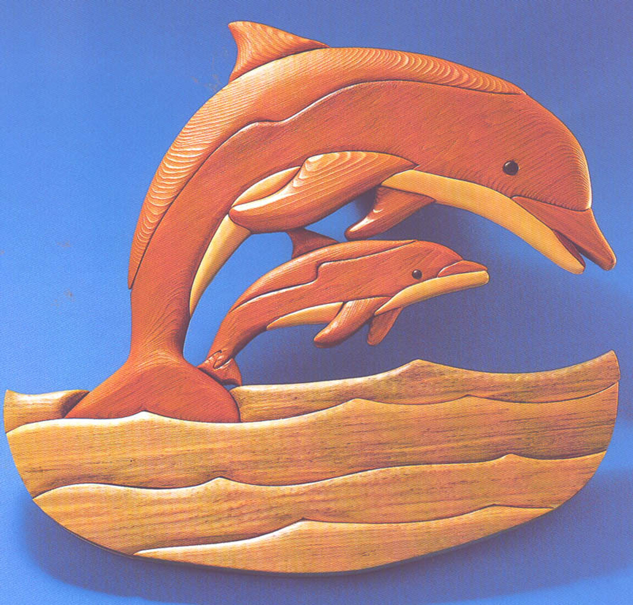 DOLPHIN INTARSIA PATTERN - PS Wood Machines