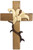 SIMPLE LILY CROSS INTARSIA PATTERN