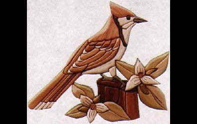 CARDINAL INTARSIA PATTERN - PS Wood Machines