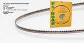 1/4" x 8RK Series Timber Wolf® band saw blade