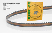 1/2" x 4PC Series Timber Wolf® band saw blades