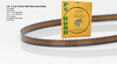 1/2" x 6PC Series Timber Wolf® band saw blades