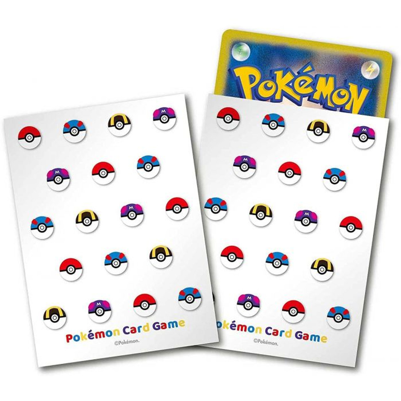 Pokémon TCG - Japanese - Pokeball Card Sleeves -  - Pokémon  TCG & Accessories
