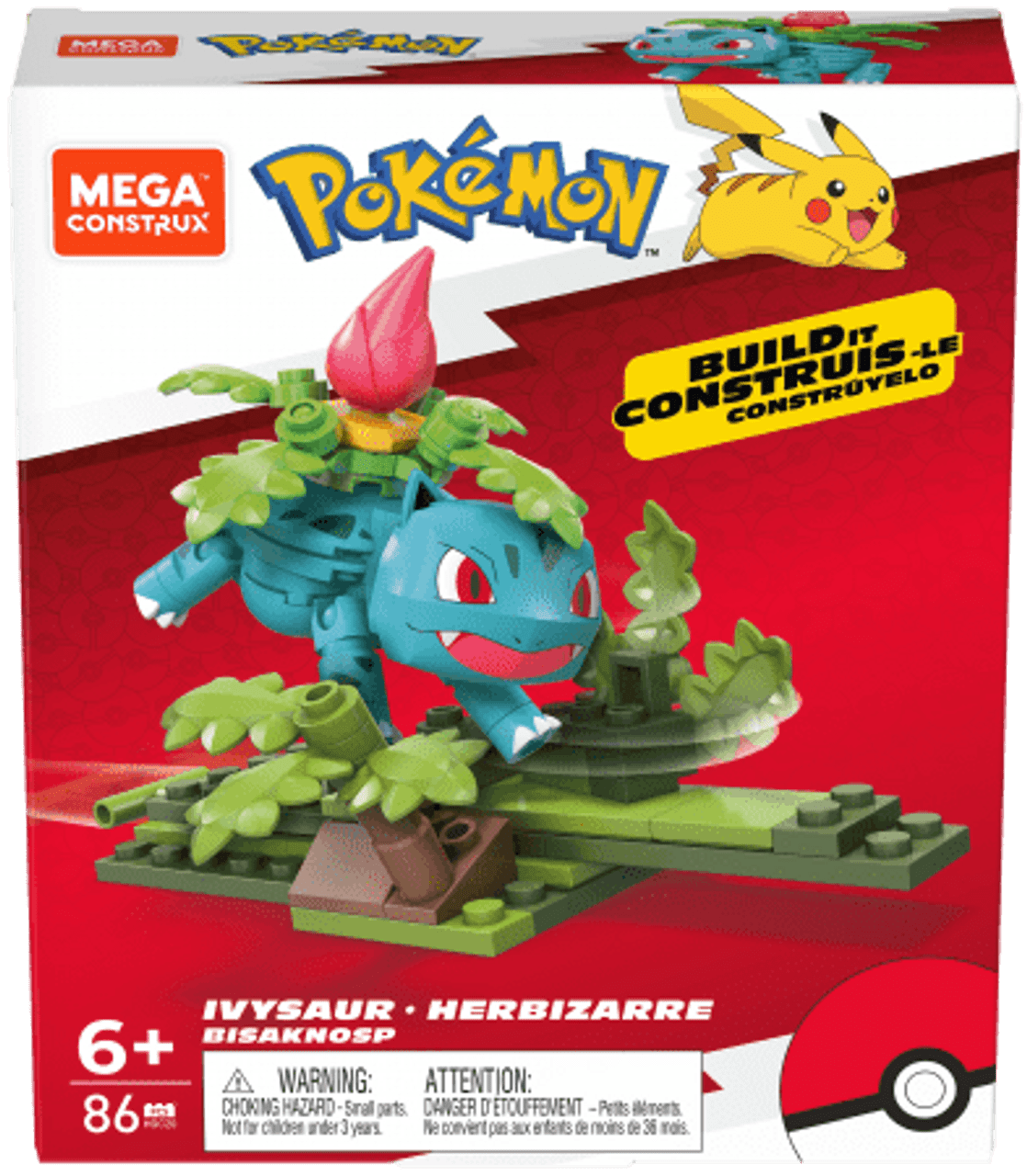 Mega Construx - Pokémon - Ivysaur -  - Pokémon TCG &  Accessories