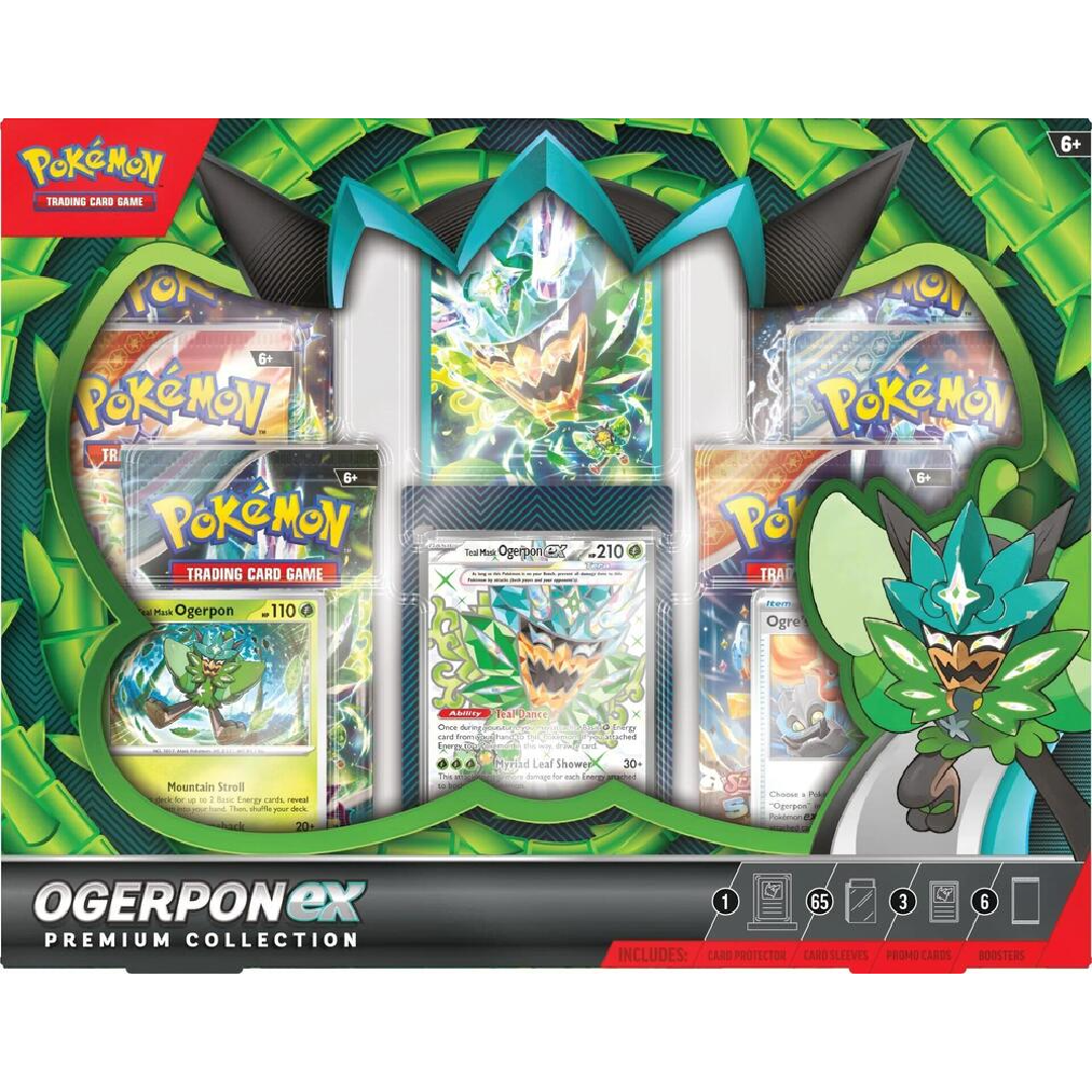 teal mask booster box teal mask booster box Pokmon TCG S-Chinese Ogerpon Teal Mask Trading Card s Gift Box WHOOPEA