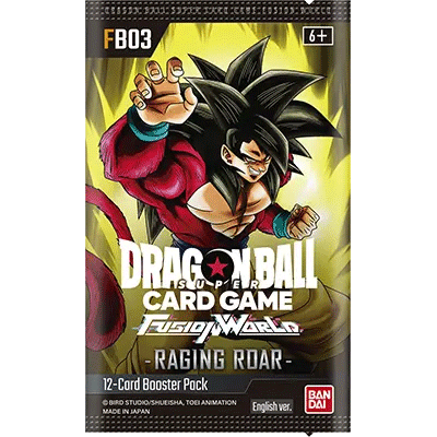 DBZ Super TCG Fusion World Raging Roar FB03 PACK