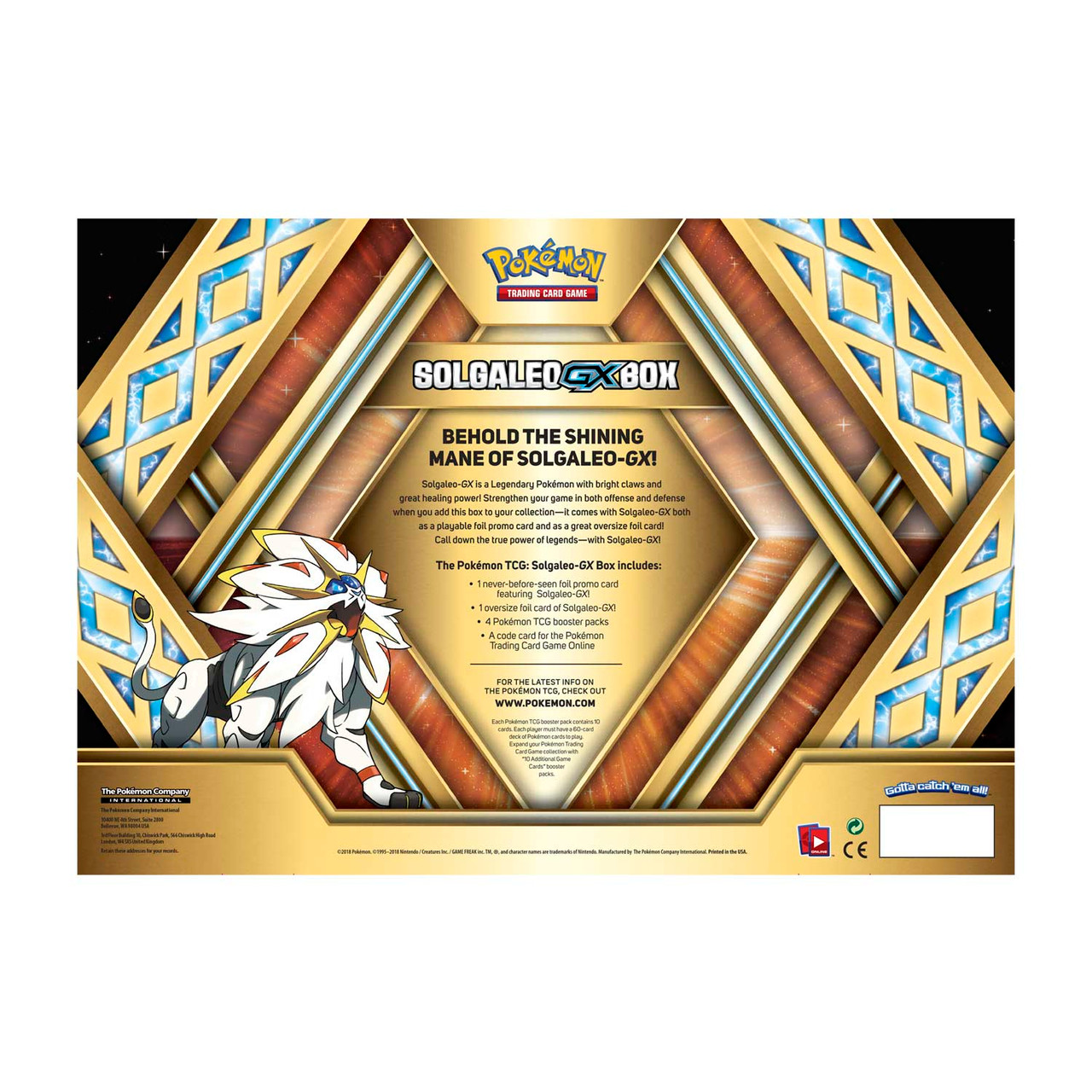 Japanese Pokemon Sun & Moon Solgaleo & Lunala Deck Box - Japanese Pokemon  Products » Japanese Pokemon Accessories - Collector's Cache