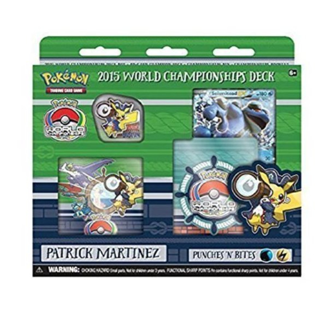 2015 Pokemon World Championships Deck -Punches n Bites -   - Pokémon TCG & Accessories