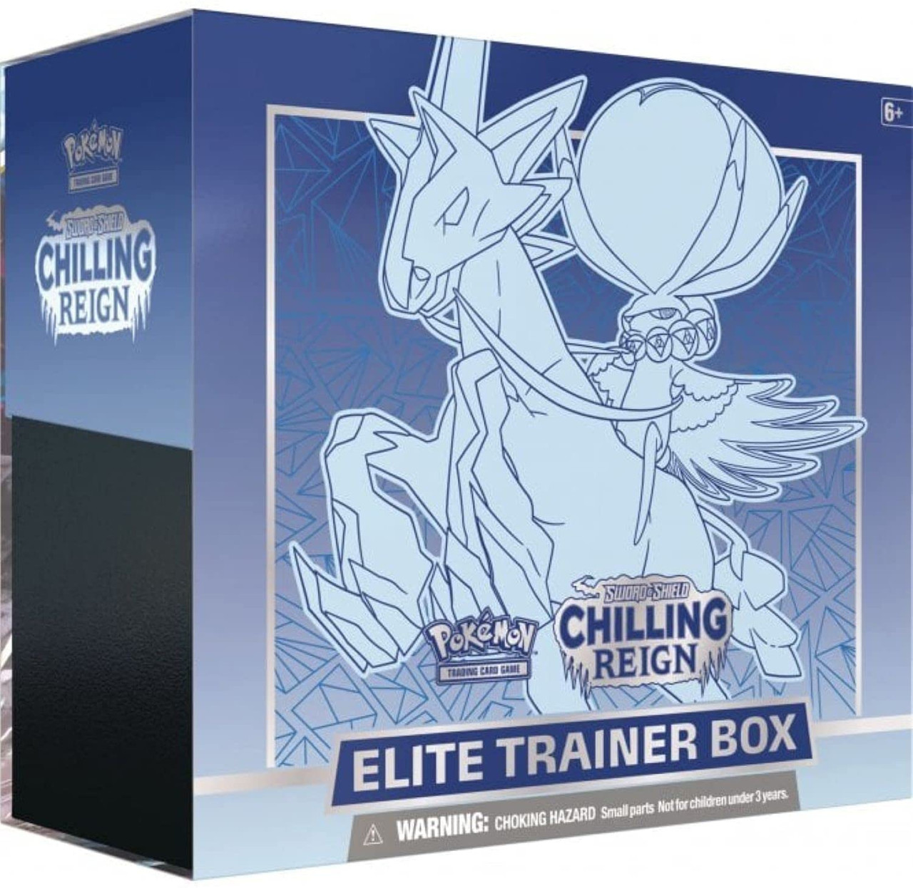 Afwijken Sada Bevestiging Pokémon TCG - Sword & Shield-Chilling Reign Elite Trainer Box (Ice Rider  Calyrex) - RetreatCost.com - Pokémon TCG & Accessories