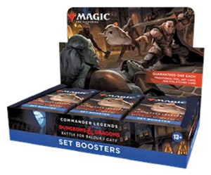 Commander Legends: Battle for Baldurs Gate - Set Booster Box Commander Legends: Battle for Baldurs Gate - Set Booster Box