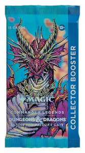 Magic The Gathering - Commander Legends Battle for Baldur's Gate - Collector Booster Pack Magic The Gathering - Commander Legends Battle for Baldur's Gate - Collector Booster Pack