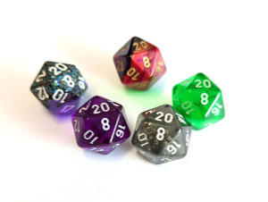 Dice - D20 - 20 Sided Die - Random