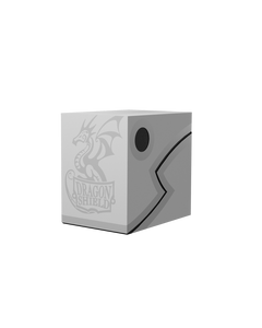 Dragon Shield - Double Shell Deck Box - Ashen White Dragon Shield - Double Shell Deck Box - Ashen White