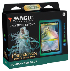 Magic The Gathering - Lord of the Rings - Tales of Middle Earth - Commander Deck - Elven Council Magic The Gathering - Lord of the Rings - Tales of Middle Earth - Commander Deck - Elven Council