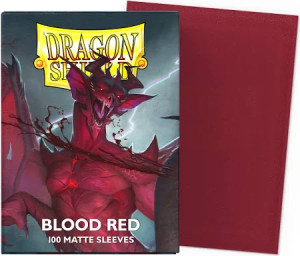Dragon Shield - Blood Red - 100ct Card Sleeves