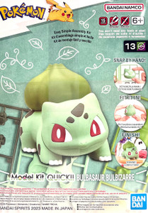 Pokémon Model Kit Quick!! 13 Bulbasaur Pokémon Model Kit Quick!! 13 Bulbasaur