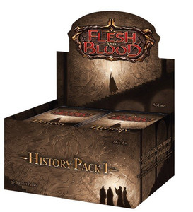 Copy of Flesh & Blood TCG: History Pack 1- Booster Box Copy of Flesh & Blood TCG: History Pack 1- Booster Box