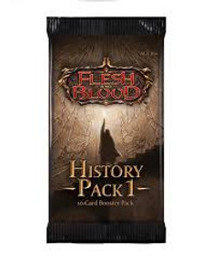 Copy of Flesh & Blood TCG: History Pack 1- Booster Pack Copy of Flesh & Blood TCG: History Pack 1- Booster Pack