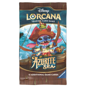Disney Lorcana Trading Card Game: Azurite Sea Pack Disney Lorcana Trading Card Game: Azurite Sea Pack
