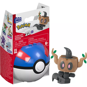 Mega Bloks Pokemon Phantump Poke Ball