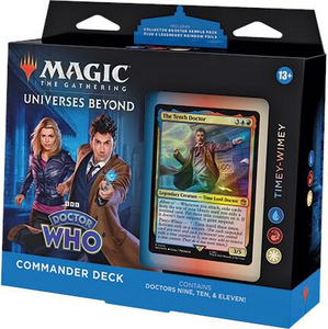 Universes Beyond: Doctor Who - Timey-Wimey Commander Deck Universes Beyond: Doctor Who - Timey-Wimey Commander Deck