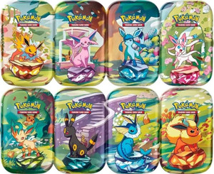Pokemon TCG Scarlet & Violet 8.5 Prismatic Evolutions Mini Tin (1 Per Person)