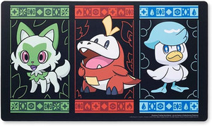 Pokemon Center: Pokemon TCG: Sprigatito, Fuecoco & Quaxly Playmat Pokemon Center: Pokemon TCG: Sprigatito, Fuecoco & Quaxly Playmat