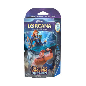 Disney Lorcana: Ursula's Return TCG Starter Deck (Sapphire & Steel)