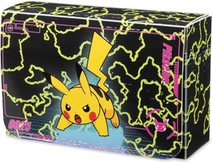 Pokémon Center Pikachu Neon Charge Double Deck Box Pokémon Center Pikachu Neon Charge Double Deck Box