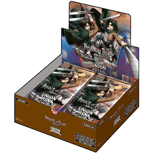 Union Arena Attack On Titans English Booster Box Union Arena Attack On Titans English Booster Box
