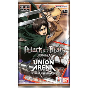 Union Arena Attack On Titans English Booster Pack Union Arena Attack On Titans English Booster Pack
