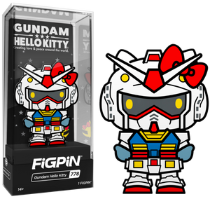 FiGPiN Hello Kitty Gundam #778 FiGPiN Hello Kitty Gundam #778
