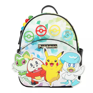 Pokemon Pikachu 3D Applique Mini-Backpack