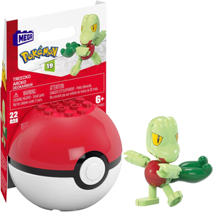 MEGA Pokémon Treecko Building Toy Kit, Poseable Action Figure