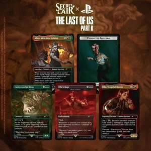 Magic: The Gathering - Secret Lair x Playstation (Last Of Us Part 2)