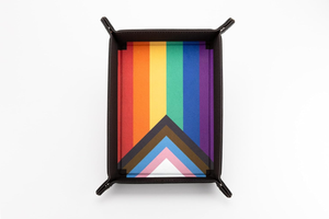 FanRoll Pride Dice Tray – Rainbow Flag