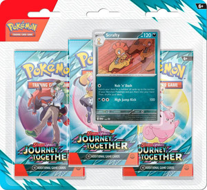 Journey Together 3 Pack Blister [Scrafty] - SV09: Journey Together