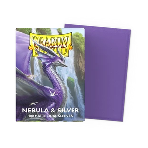 Dragon Shield - Card Sleeves - Nebula & Silver