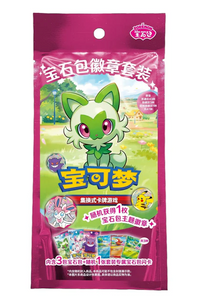 Pokemon Chinese TCG - Gem Pack Badge Collection Pokemon Surprise Pack