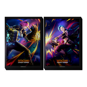 Riftbound - League of Legends - Vi vs Jinx Deck Sleeves (100 ct)