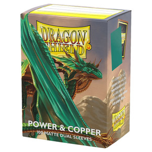 Dragon Shield - Matte Dual Card Sleeves 100ct  - Power & Copper