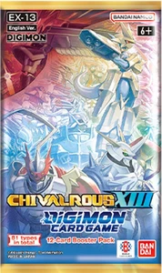 Bandai - Digimon - Booster Pack - Chivalrous XIII (EX-13)