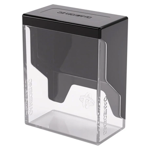 GameGenics - Deck Box - Bastion 50+ - Black & Clear