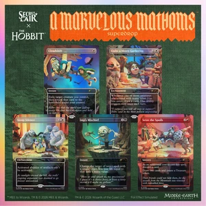 Magic: The Gathering x Hobbit- Secret Lair - Over The Edge of The Wild (Foil)