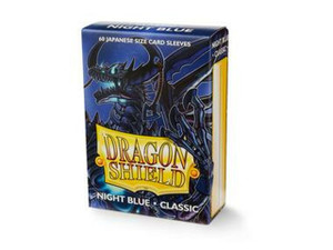 Dragon Shield - Japanese Size Card Sleeves 60ct - Night Blue Classic Dragon Shield - Japanese Size Card Sleeves 60ct - Night Blue Classic
