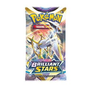 Pokémon TCG - Sword and Shield - Brilliant Stars Booster Pack Pokémon TCG - Sword and Shield - Brilliant Stars Booster Pack