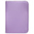 UltraPRO - VIVID 4 Pocket Zippered Pro Binder - Purple (Lilac)